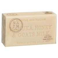 Australian Triple Milled Soap Manuka Honey & Goats Milk 200g