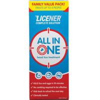 Licener Complete Solution Head Lice Treatment 200ml