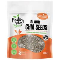 Healthy Way Organic Black Chia 500g