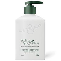 Etch & Ethos Hydrating Summer Citrus Body Wash 300g