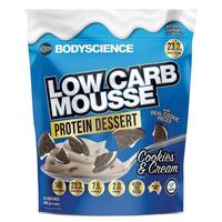 BSc Low Carb Mousse Protein Dessert Cookies & Cream 400g
