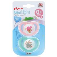 Pigeon Minilight Pacifier Twin Pack S