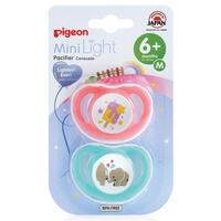 Pigeon Minilight Pacifier Twin Pack M
