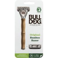 Bulldog Original Bamboo Razor + 2 Blades
