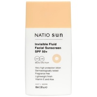 Natio Invisible Face Fluid Sunscreen SPF 50+ 60ml