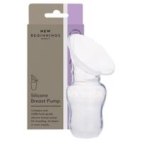 New Beginnings Silicone Breast Pump Online Only