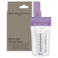 New Beginnings Breast Milk Storage Bags Online Only