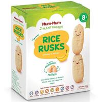 Mum-Mum Plant Based Banana Rice Rusks 36g