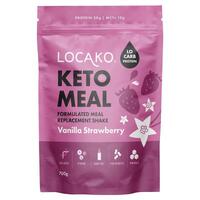 Locako Keto Meal Vanilla Strawberry Powder 700g