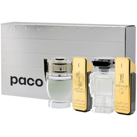 Rabanne Mens 4 Piece Miniature Set