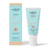 WotNot Natural Face Sunscreen BB Cream SPF 40+ Nude 60g