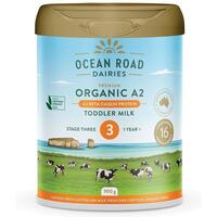 Ocean Road Dairies Organic A2 Protein Stage 3: Toddler Milk (1 Year+) 900g