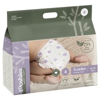 Tooshies Eco Nappy Pants Size 4 Toddler 10-15kg 32 Pack