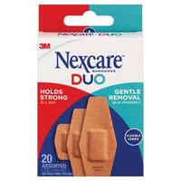 Nexcare Duo Assorted Bandages 20 Pack