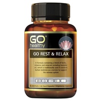 Go Healthy Rest & Relax 60 Vegan Capsules