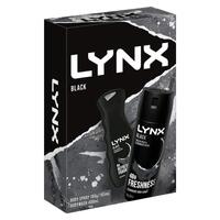 Lynx Black Duo Gift Set 2023