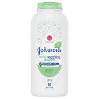 Johnsons Baby Pure Cornstarch Powder Aloe & Vit E 200g