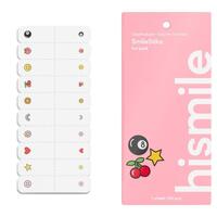 Hismile Smilestika Temporary Tooth Tattoo Fun Pack 1 Sheet