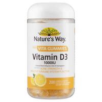 Nature's Way Adult Vita Gummies Vitamin D 200 Gummies Exclusive Size