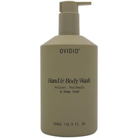 Ovidio Hand & Body Wash Vetiver Patchouli & Hemp Seed 500ml