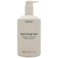 Ovidio Hand & Body Wash Rosewood Palma Rosa & Rose Geranium 500ml
