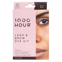 1000 Hour Eyelash and Brow Dye Kit Medium Brown