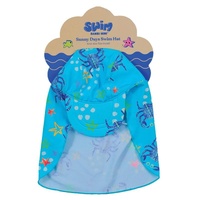 Bambi Mini Co. x SWIM - Sunny Days Swim Hat - Blue Crab - One Size