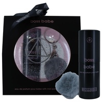 MissGuided Boss Babe 10ml Roller Ball + Pom Pom 2 Piece Set