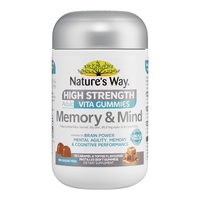 Nature's Way High Strength Adult Vita Gummies Memory & Mind 50 Gummies