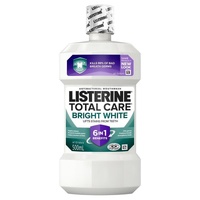 Listerine Mouthwash Bright White 500ml