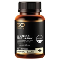 GO Healthy Ginkgo 9000 1-A-DAY 60 Capsule