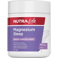 Nutra-Life Magnesium Sleep 60 Capsules NEW