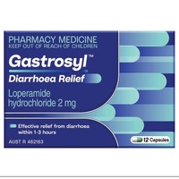 Gastrosyl Loperamide 2mg 12 Capsules