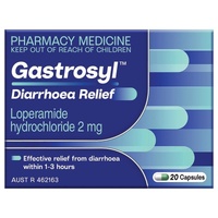 Gastrosyl Loperamide 2mg 20 Capsules