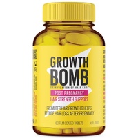 Growth Bomb Post Pregnancy Vitamin Hair Strength Support 60 Tablets