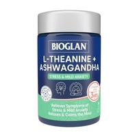Bioglan L-Theanine + Ashwagandha 50 Capsules