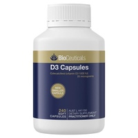 Bioceuticals D3 240 Capsules NEW