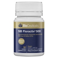 BioCeuticals SB Floractiv 500 30 Capsules NEW