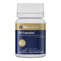Bioceuticals D3 60 Capsules NEW