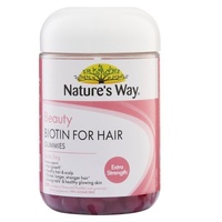 Natures Way Beauty Biotin for Hair Gummies 120 Pastilles