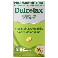 Dulcolax Laxatives 5mg 80 Tablets