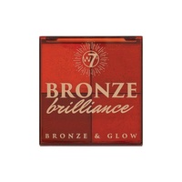 W7 Bronze Brilliance Bronze & Glow Palette Medium/Dark