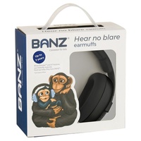 Banz Ear Muffs Mini 0-2 Years Black
