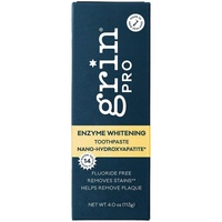 Grin Toothpaste Pro Enzyme Whitening + Nano-Hydroxyapatite Fluoride Free 113g