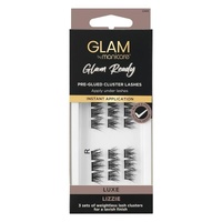 Glam By Manicare Glam Ready Pre-Glued Lizzie Cluster Lashes Luxer