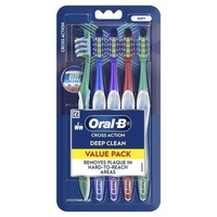 Oral B Toothbrush Cross Action 7 Benefits 5 Pack