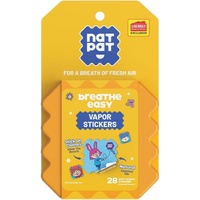 NatPat Kids Breath Easy Stickers 28 Patches