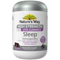 Nature's Way Adult Vita Gummies Sugar Free High Strength Sleep 80 Gummies