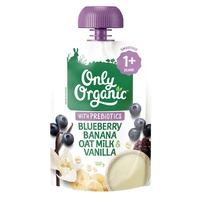 Only Organic Blueberry Banana & Vanilla Oat Milk 100g