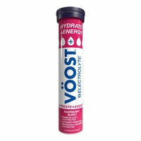 Voost Hydrate + Energy Raspberry Burst Effervescent Tablets 12 Pack